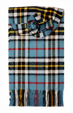 Thompson Blue Lambswool Scarf